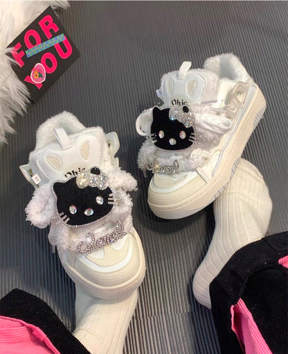 Valmoré diamond kitty Sneaker