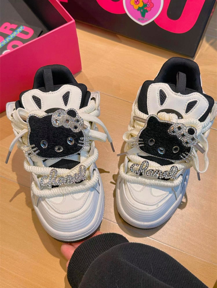 Valmoré diamond kitty Sneaker