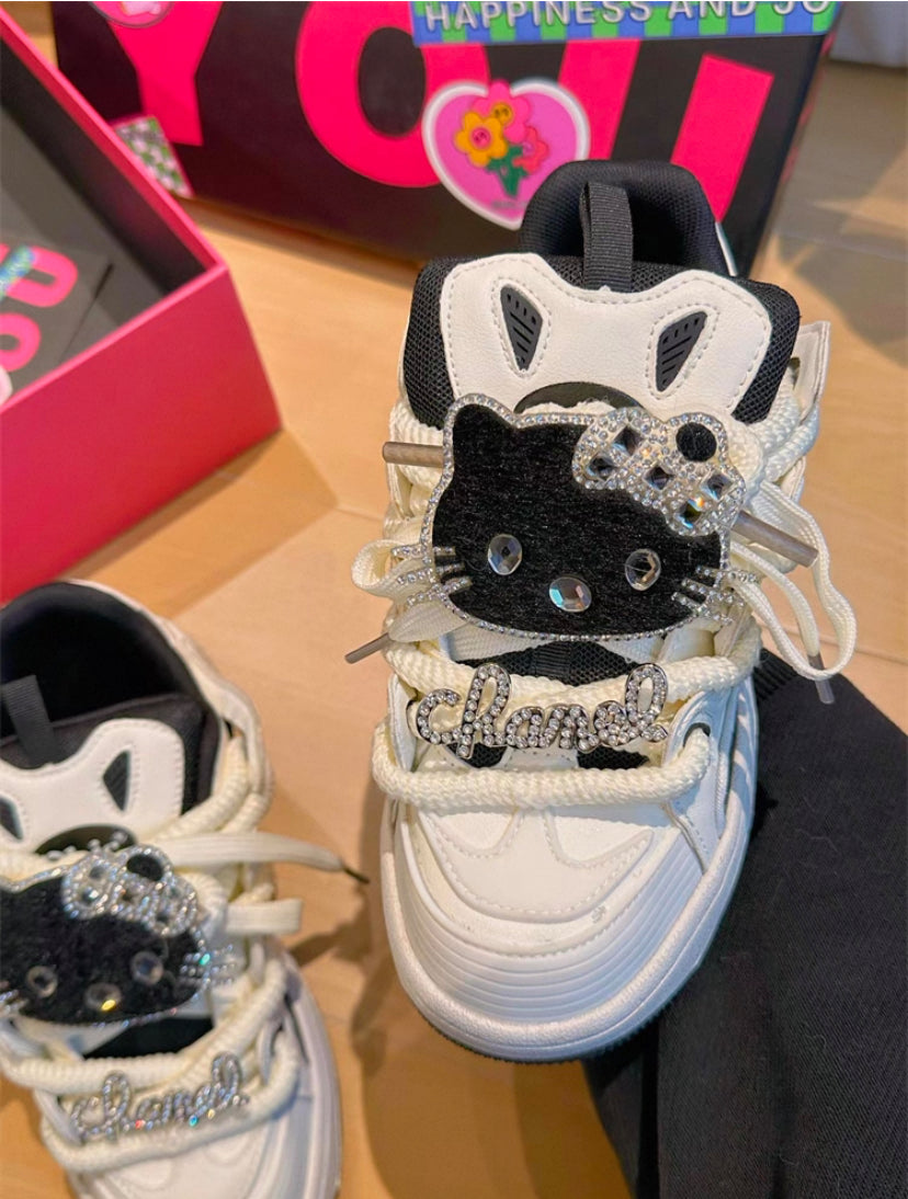 Valmoré diamond kitty Sneaker