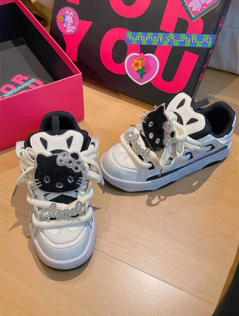 Valmoré diamond kitty Sneaker