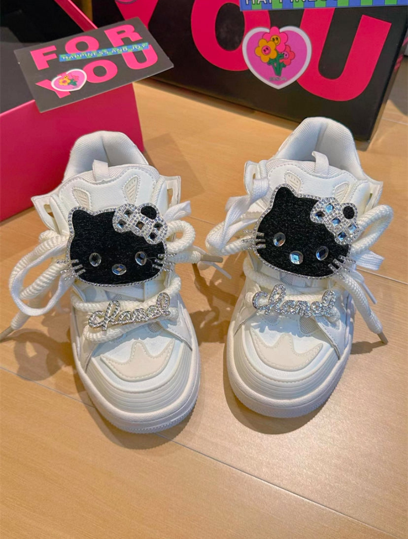 Valmoré diamond kitty Sneaker